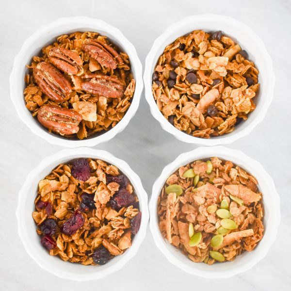 Intensely addictive LowFODMAP Granola/Trail Mix recipe; Glutenfree