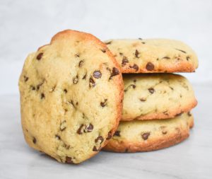 low-FODMAP chocolate chip muffin top Panera