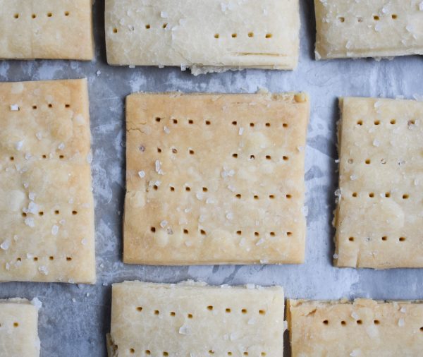 LowFODMAP Homemade Butter Crackers with Sea Salt; Glutenfree Dr