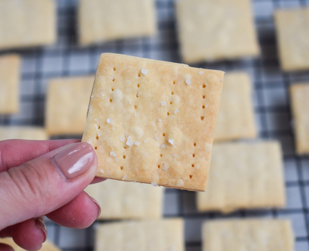 LowFODMAP Homemade Butter Crackers with Sea Salt; Glutenfree Dr