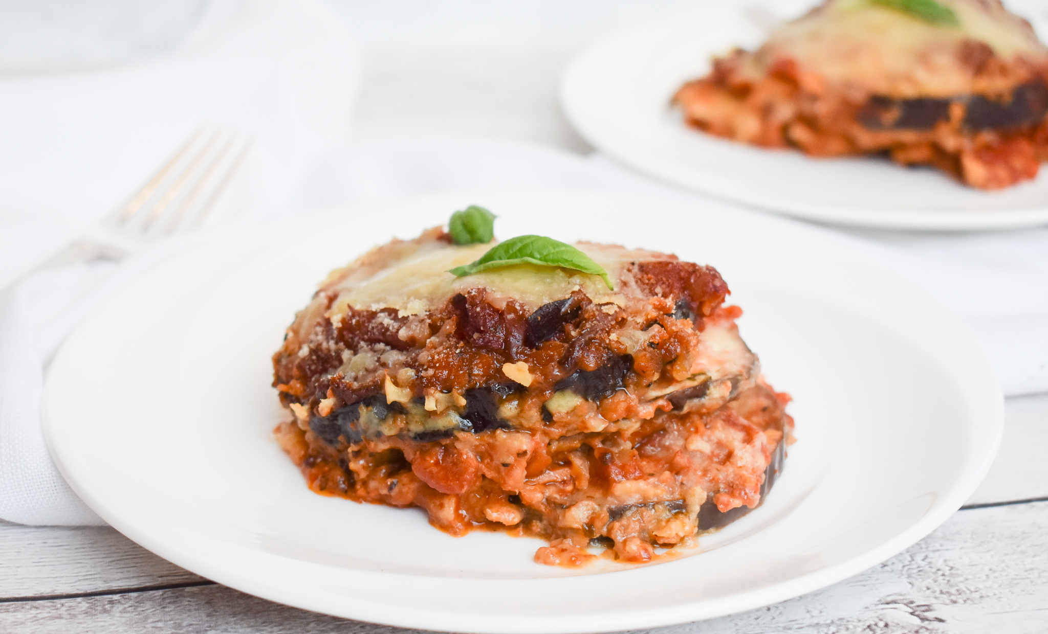 My Gluten Free Stuffed + Baked Aubergine Recipe (Vegan, low FODMAP)