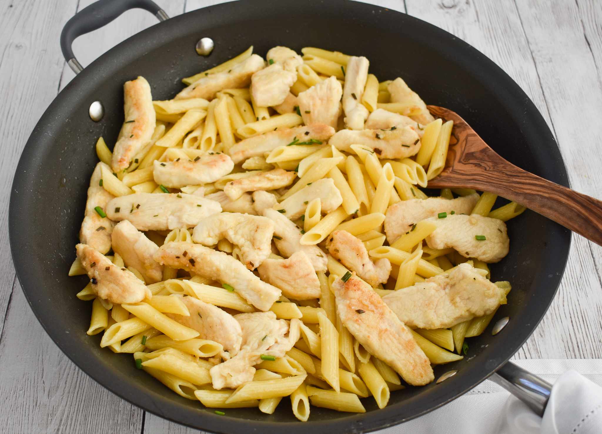 Low-FODMAP 30-Minute Lemon Butter Chicken with Pasta; Gluten-free | Rachel  Pauls Food
