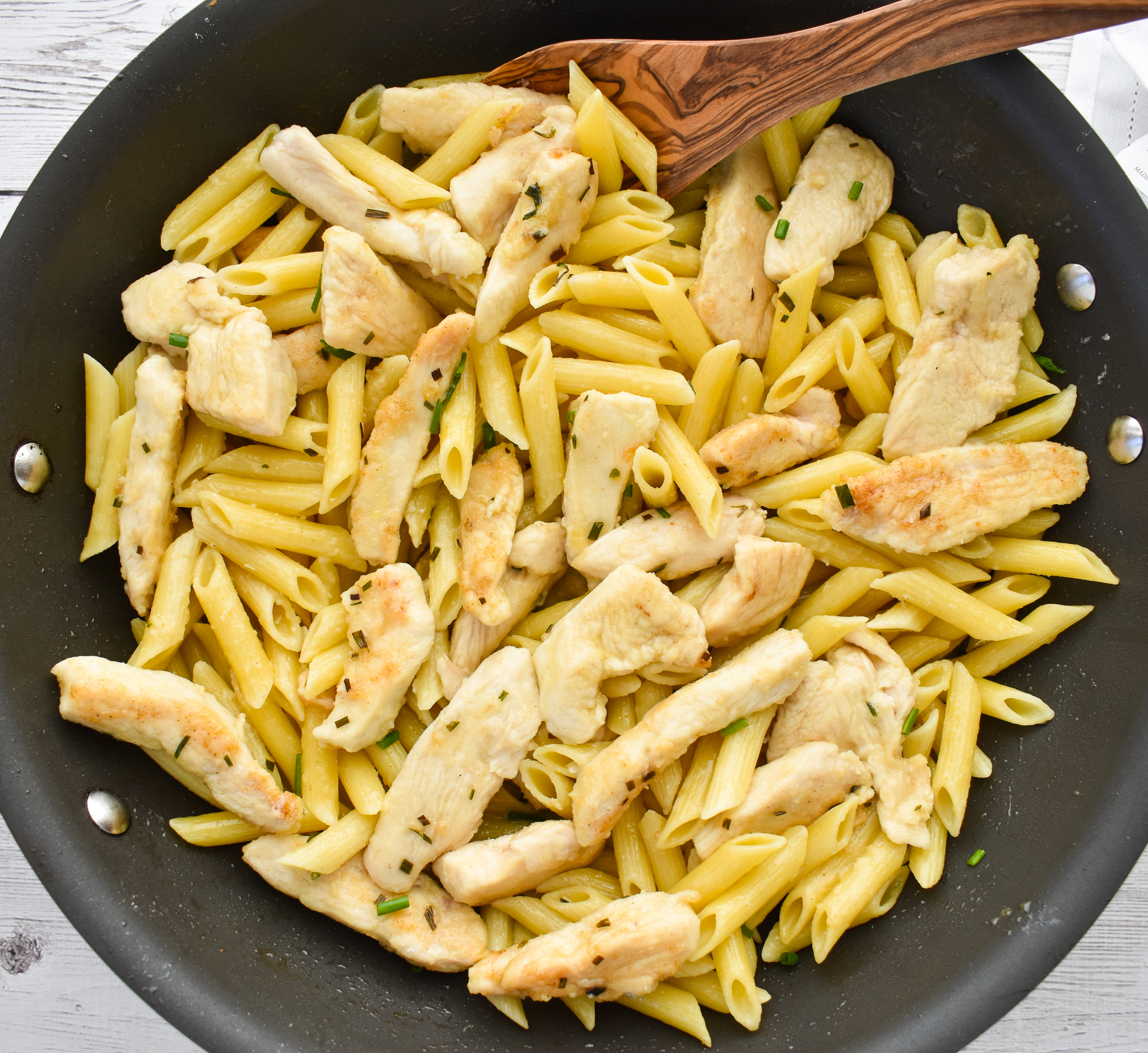 Low-FODMAP 30-Minute Lemon Butter Chicken with Pasta; Gluten-free | Rachel  Pauls Food