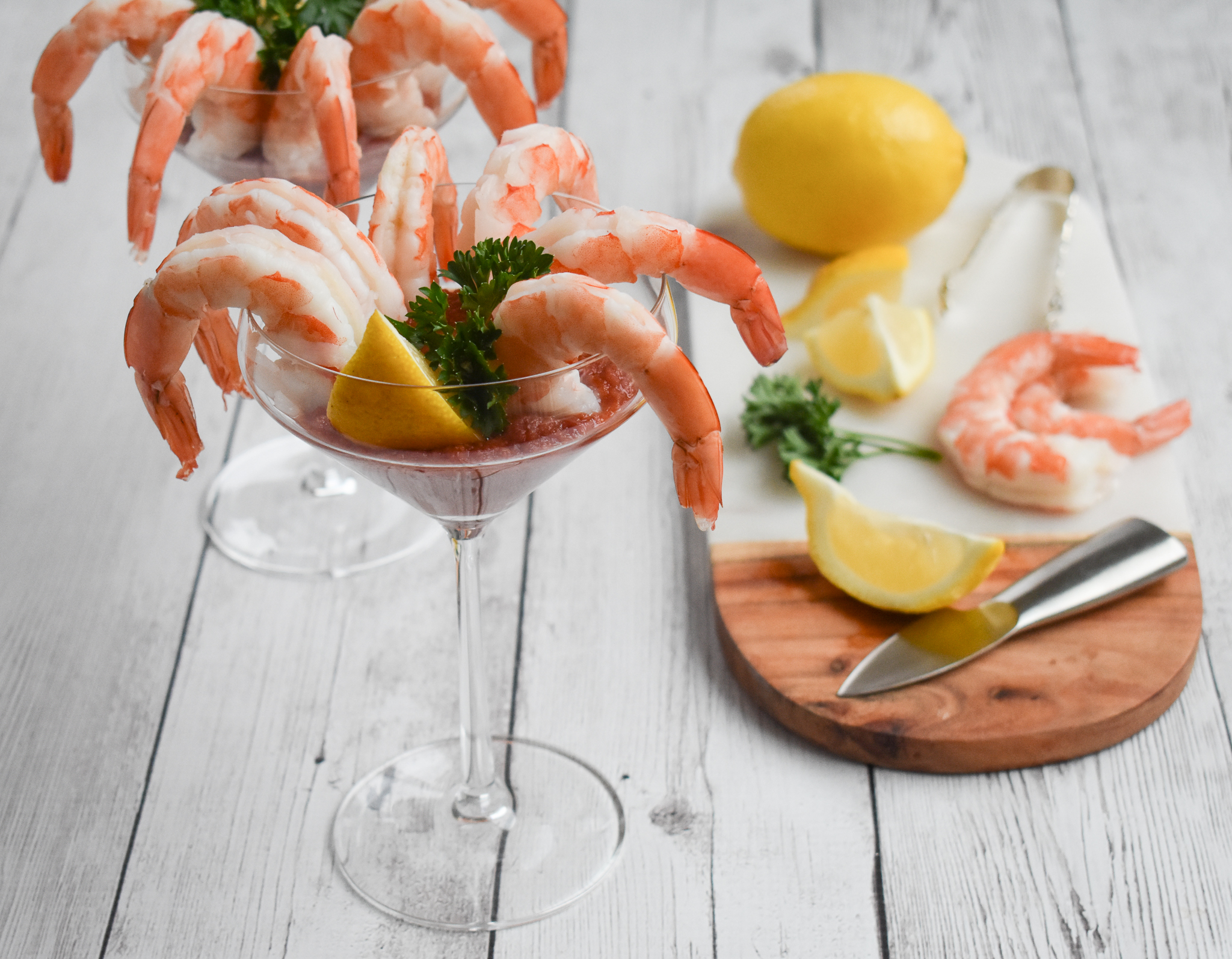 Shrimp Cocktail w/ Keto Cocktail Sauce - Culinary Lion