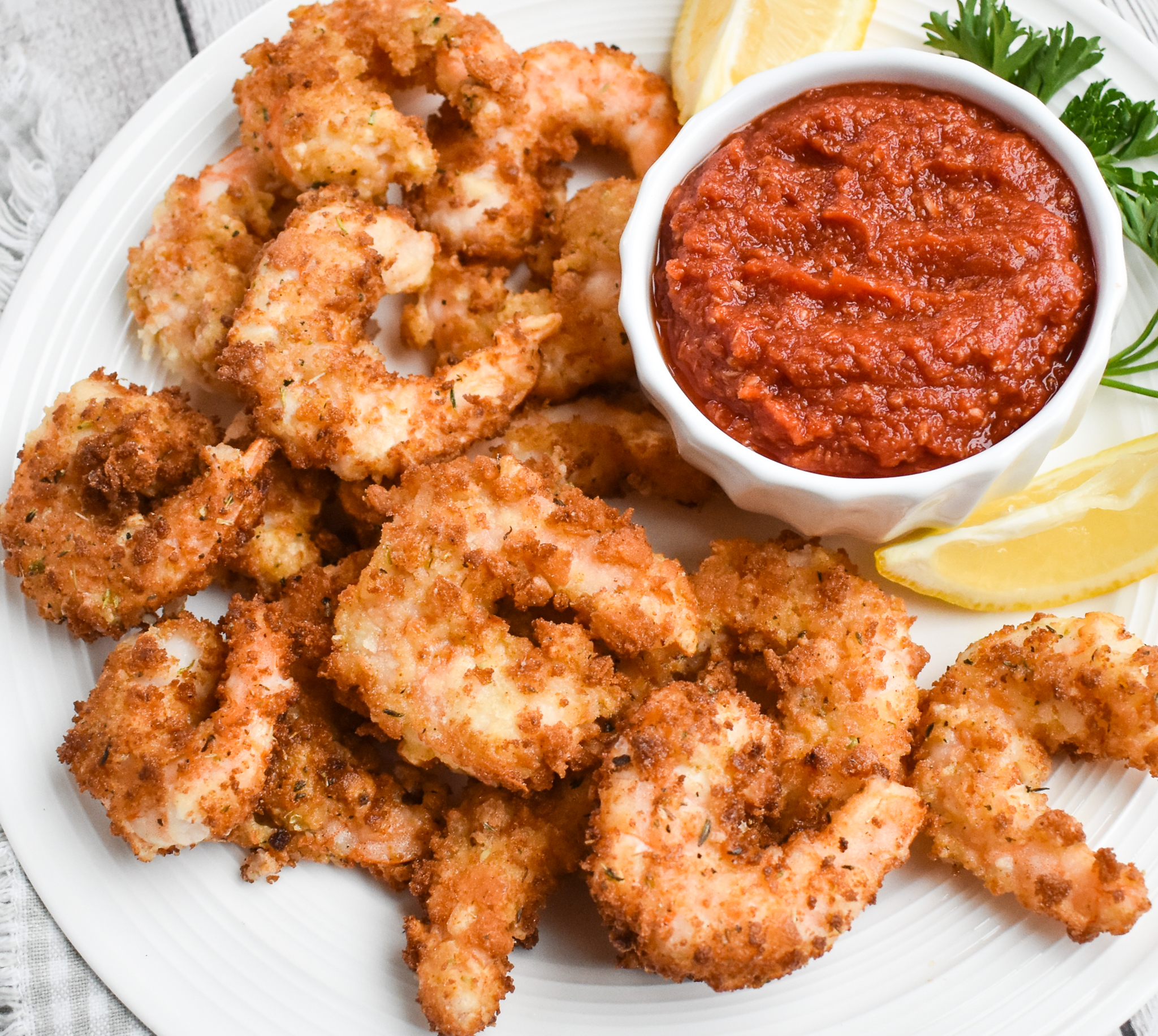 Easy Fried Popcorn Shrimps 