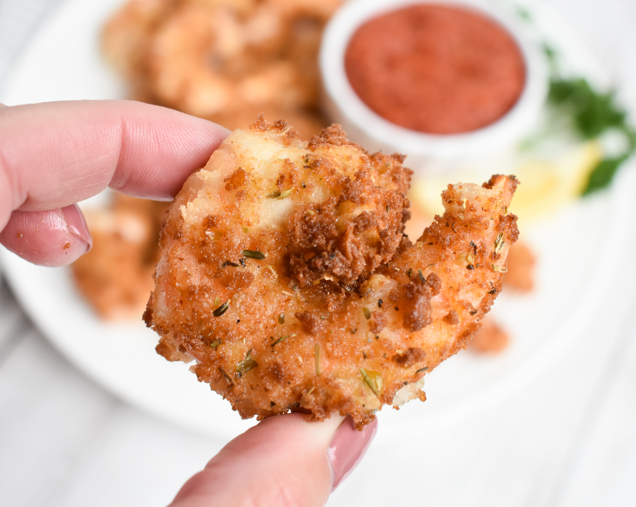 Gluten Free Fried Shrimp - Allianna's Kitchen