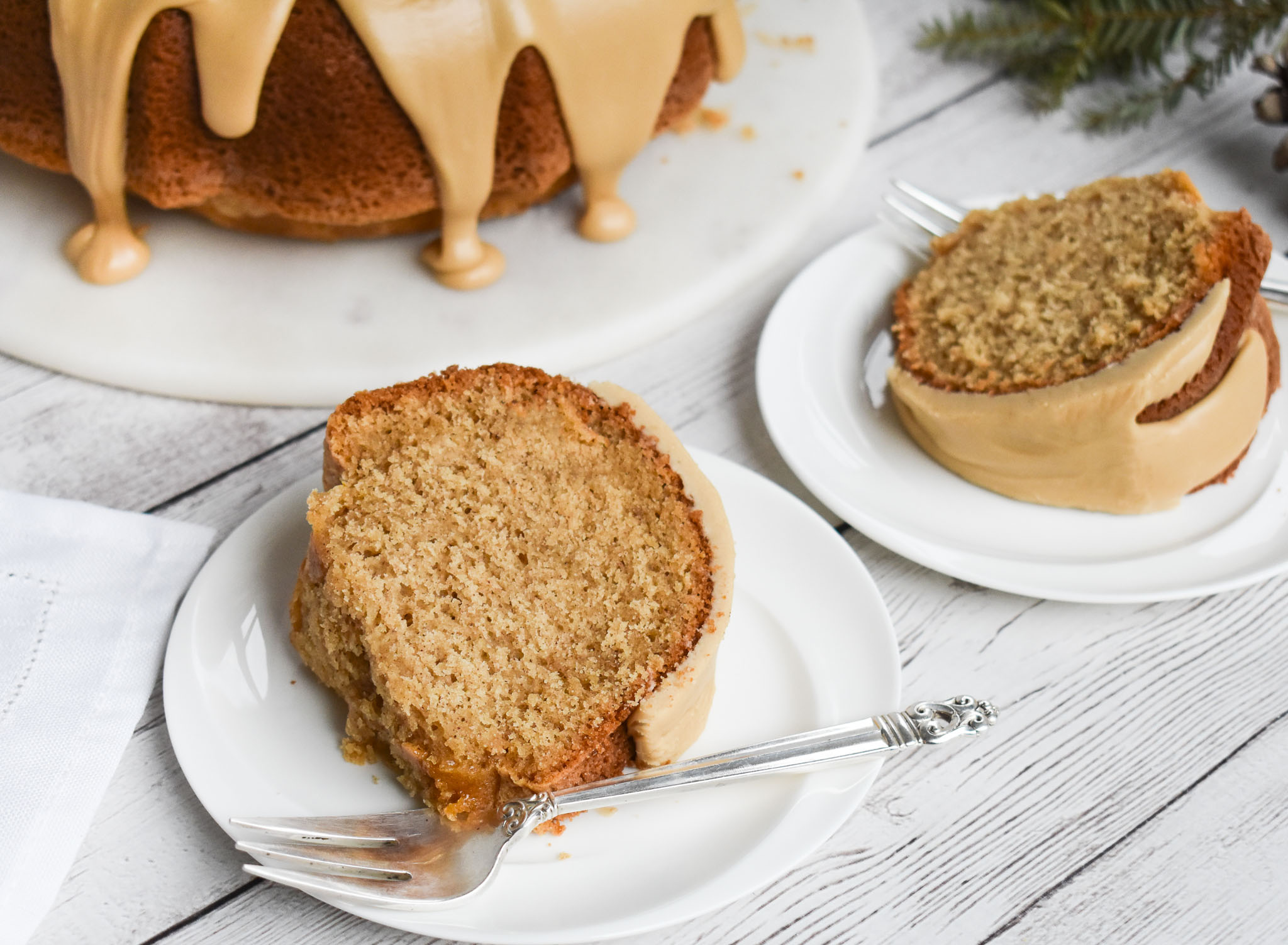 Simple Coffee Bundt Cake - Healthy Little Cravings