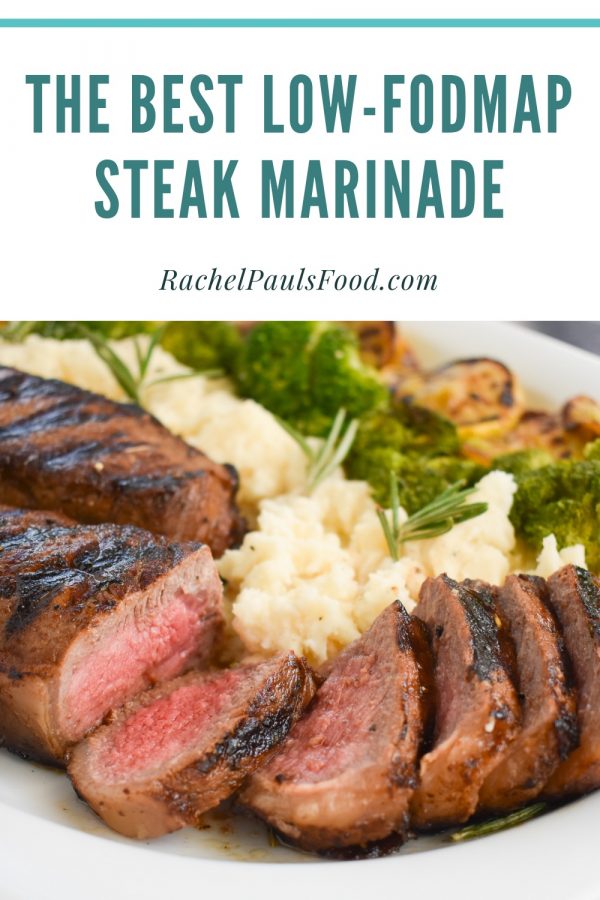 Simply the BEST LowFODMAP Steak Marinade; Glutenfree, Vegan Dr