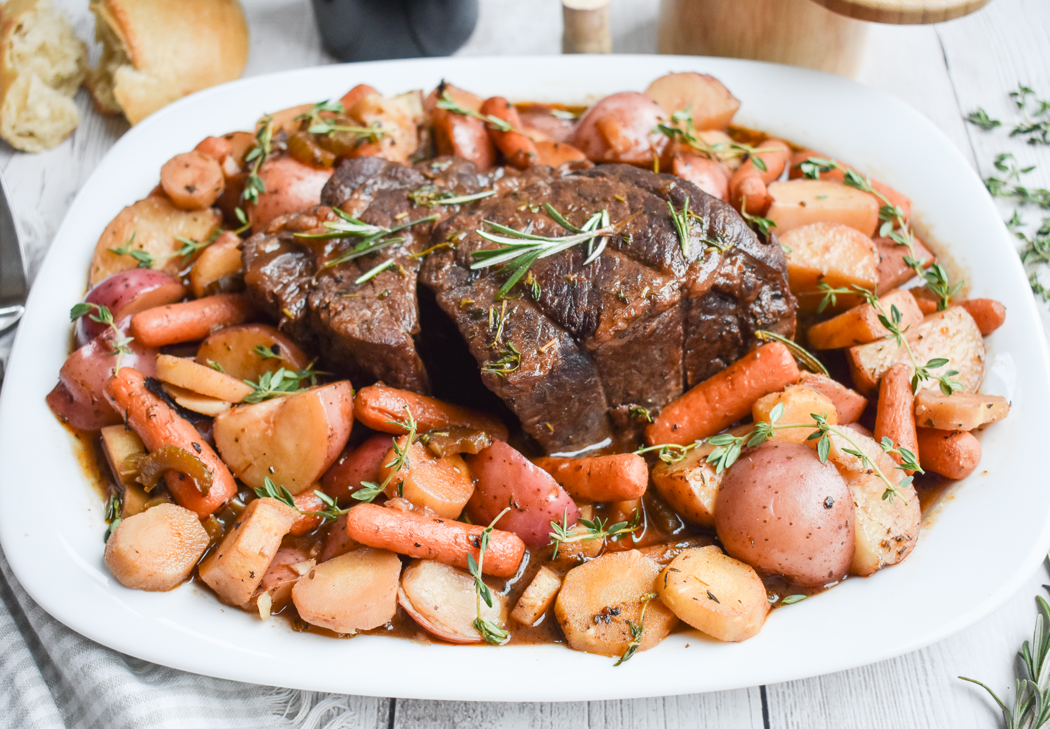 Dutch Oven Pot Roast (Gluten Free, Dairy Free) - Simple And Fraiche