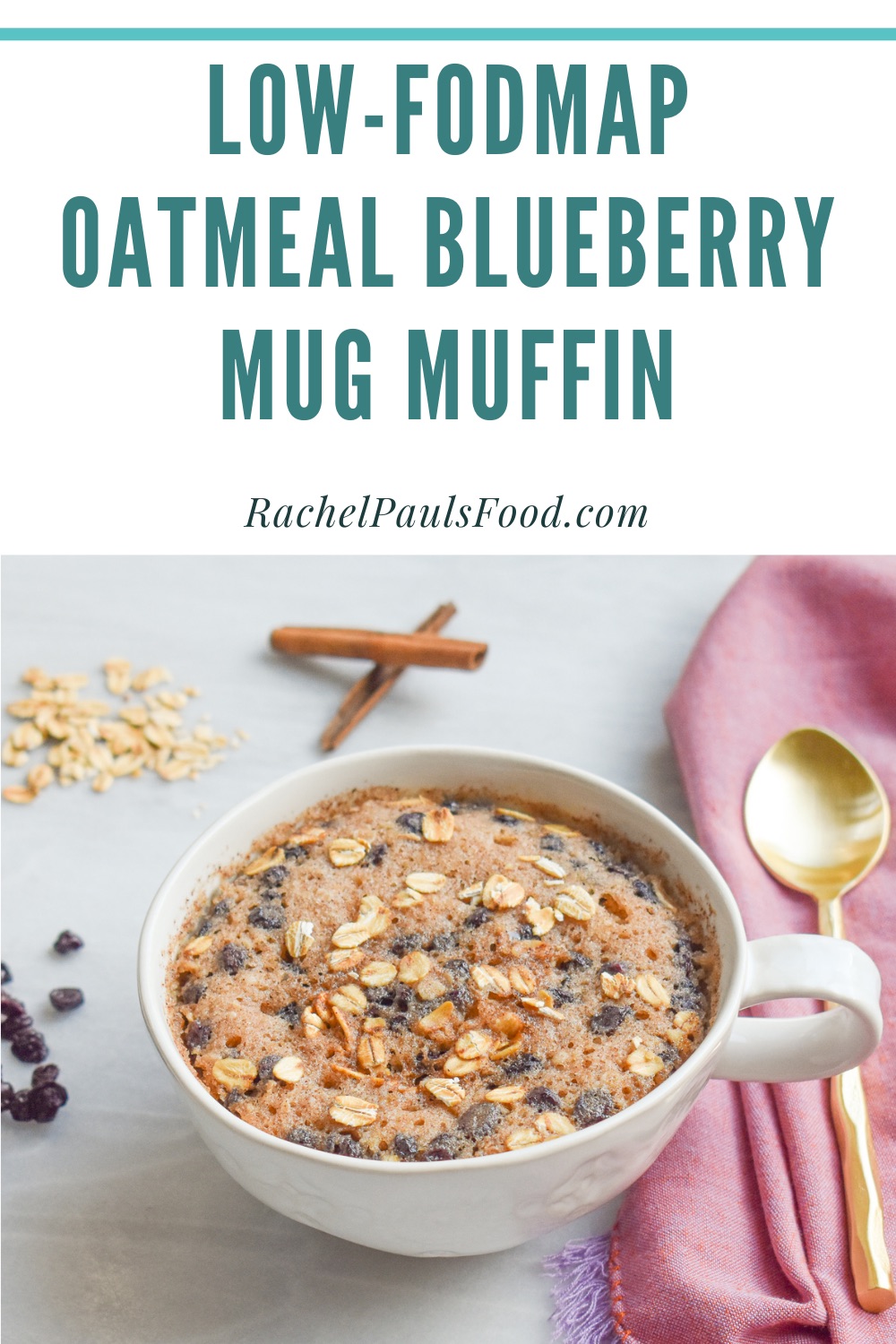 Easy Microwave Oatmeal Muffin in a Mug — Registered Dietitian Columbia SC -  Rachael Hartley Nutrition