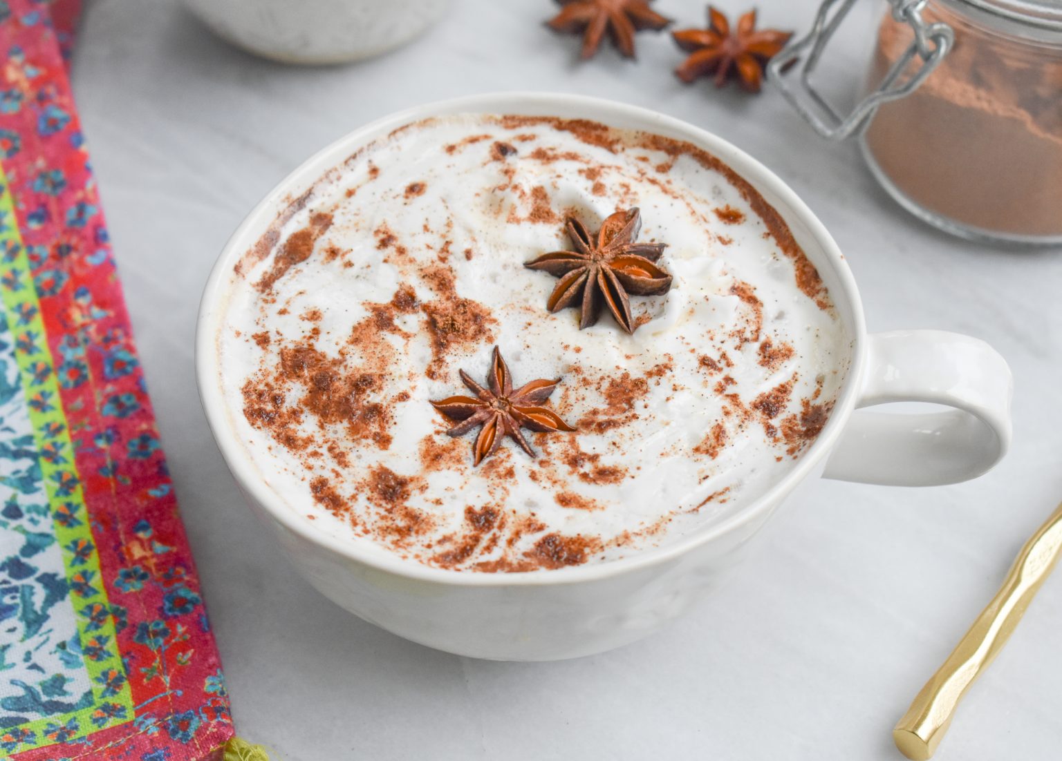 LowFODMAP Masala Chai Spice Blend and Masala Chai Latte Recipes