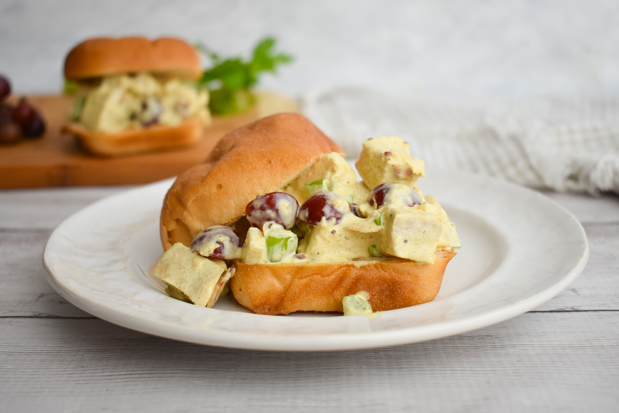 Curry Chicken Salad - Sweet Peas and ABCs