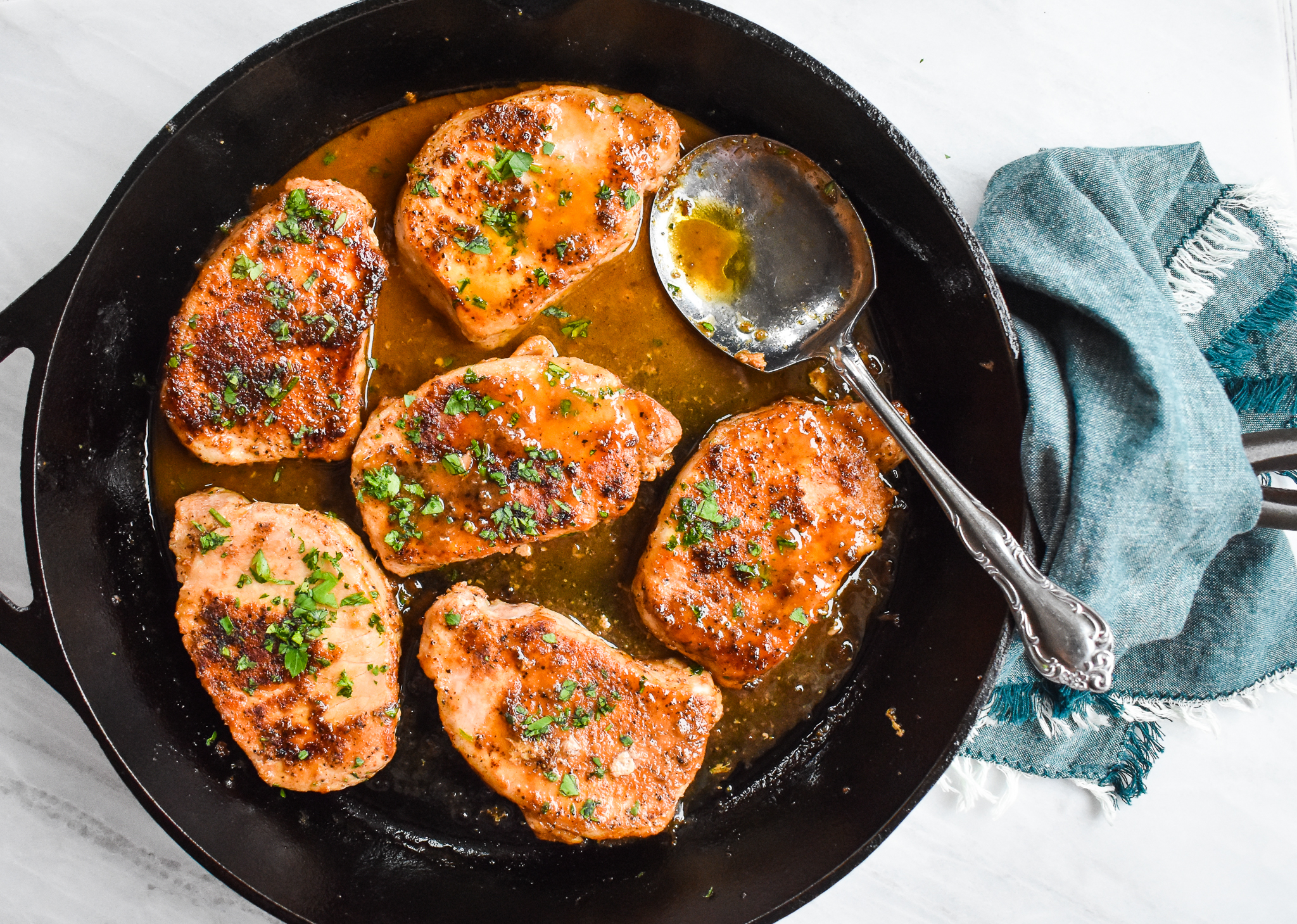 Cast Iron Skillet Pork Chops