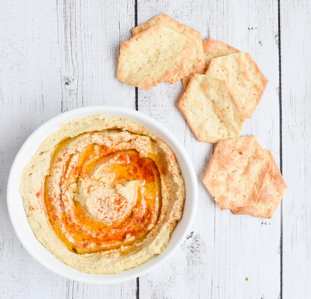 LowFODMAP Hummus Recipe (using canned chickpeas); Glutenfree, Vegan