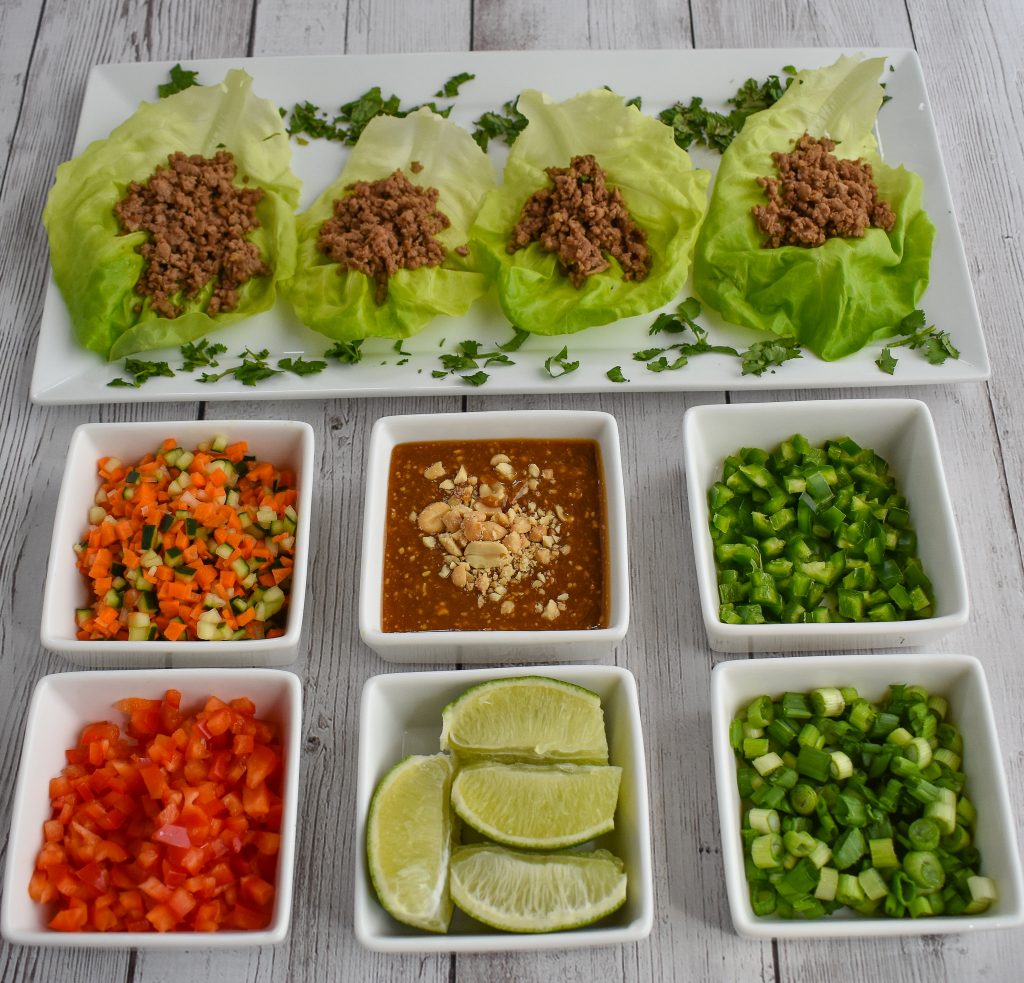 LowFODMAP Asian Lettuce Wraps; Glutenfree, Dairyfree Rachel Pauls Food