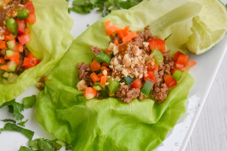 LowFODMAP Asian Lettuce Wraps; Glutenfree, Dairyfree Dr. Rachel Pauls