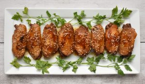 low fodmap sesame chicken wings