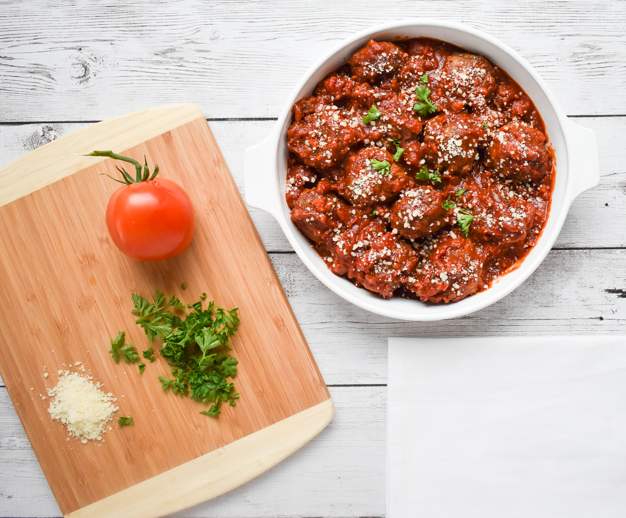 Classic Low-FODMAP Italian Meatballs Recipe; Gluten-free.