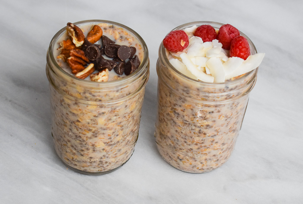 Chia and Coconut Overnight Oats