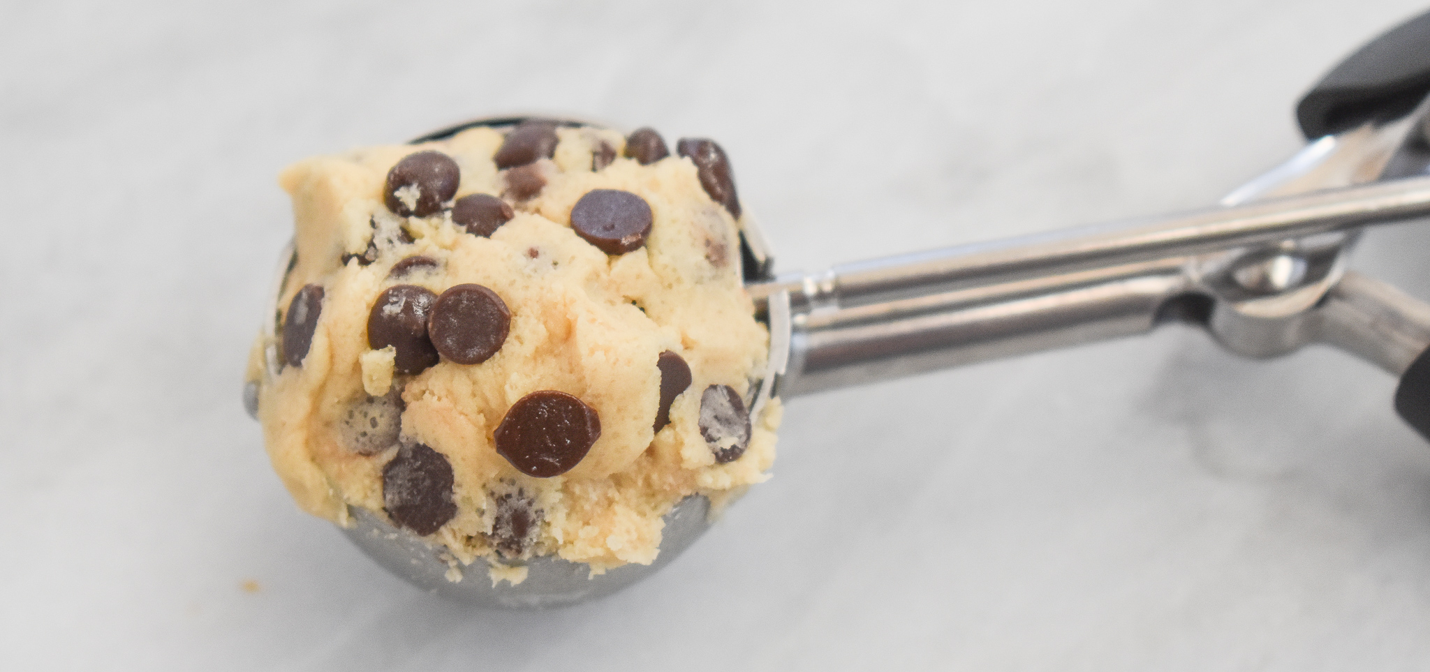 Edible Chocolate Chip Cookie Dough - My Happy Bakes