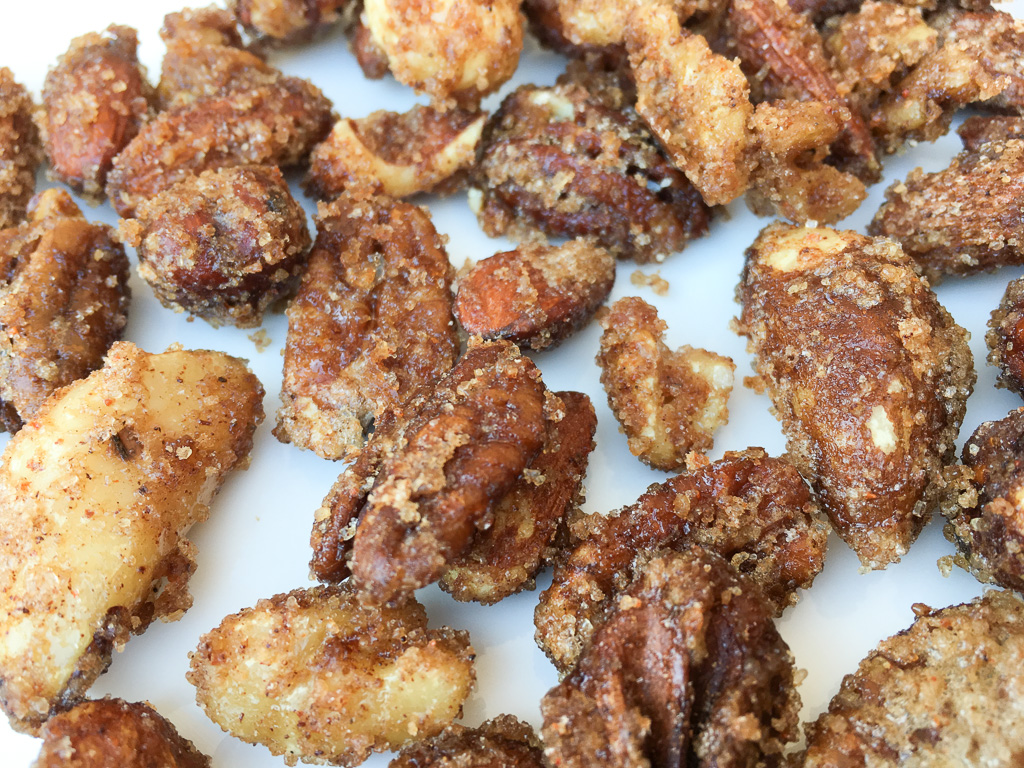 LowFODMAP Sweet and Spicy Mixed Nuts and Seeds; Glutenfree, Dairy