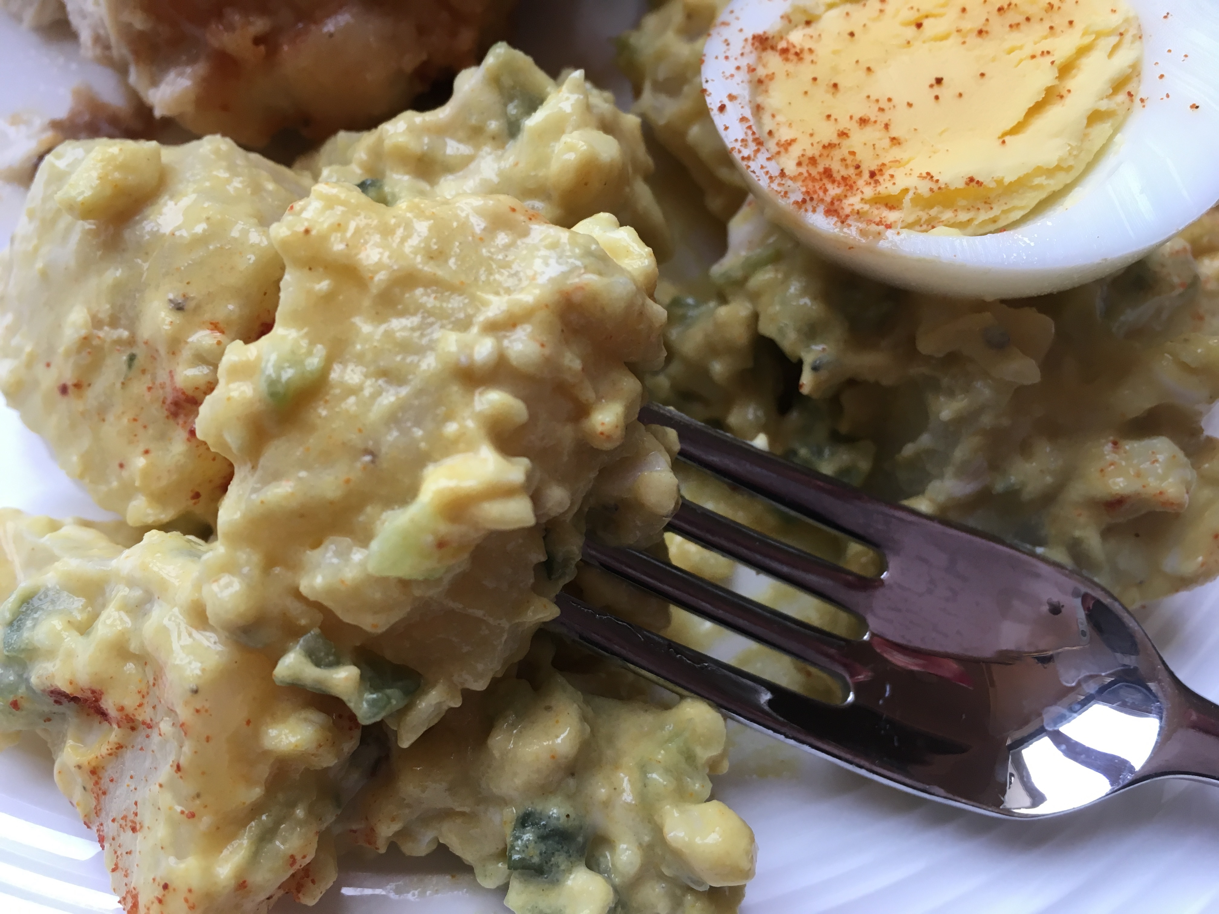 AllAmerican LowFODMAP Potato Salad; Glutenfree, Dairyfree Rachel