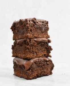 low fodmap brownie stack