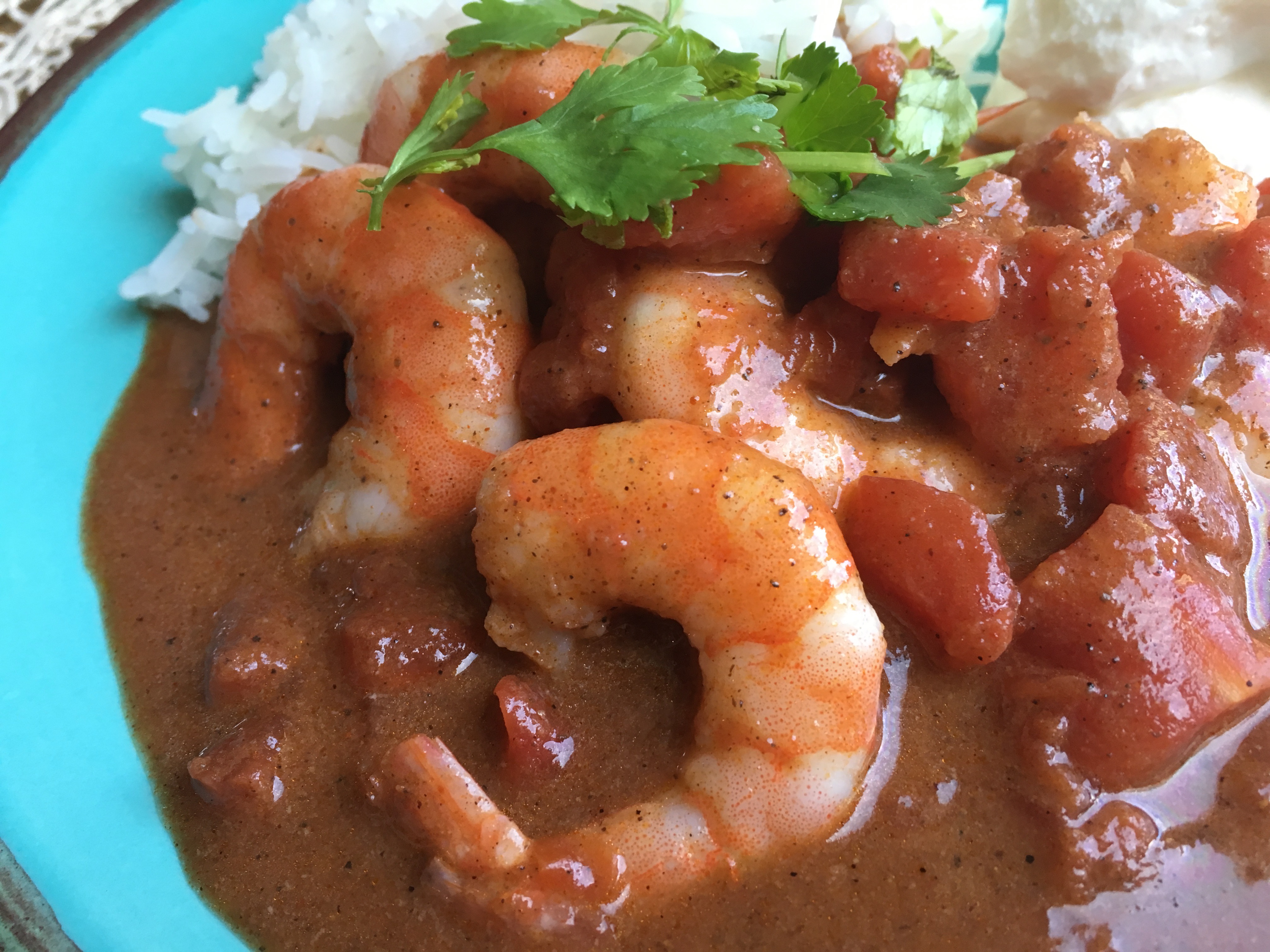 Taste of India LowFODMAP (no) Butter shrimp recipe; Glutenfree